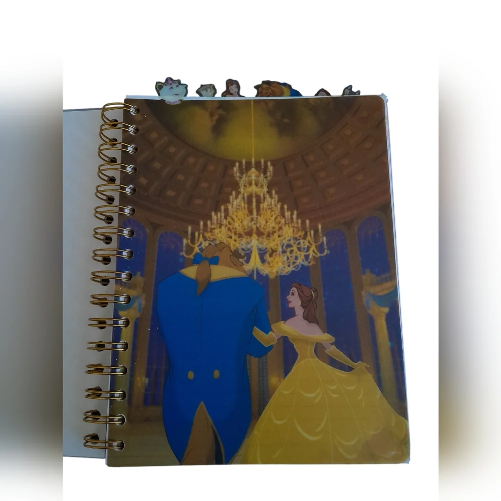 NWT Disney Beauty and the Beast Journal/Planner